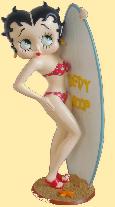 betty boop surfer girl