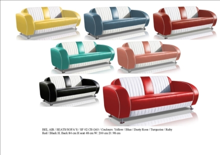 bel air sofa model SF 02 CB G63